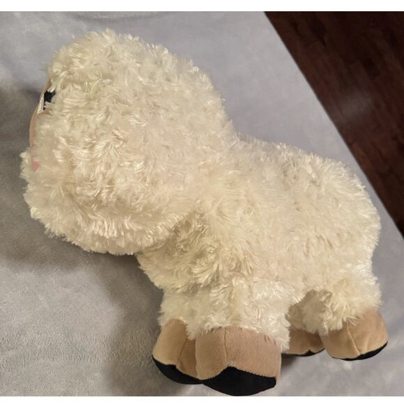 Minecraft Sheep & Steve Plush Lot & bonus Strategy Handbook Stuffed Toys - Picture 7 of 8